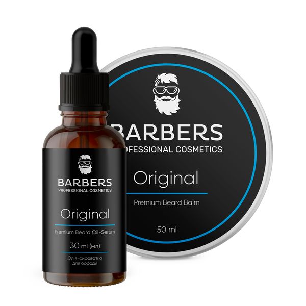 Набір для догляду за бородою Barbers Original 80 мл 4823109403574 фото