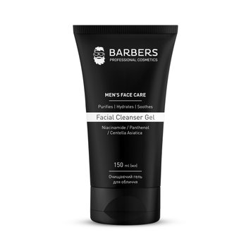 Очищаючий гель для обличчя Barbers Facial Cleanser Gel 150 мл 4823109409125 фото