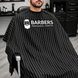 Професійний пеньюар для барберів та перукарів Barbers Black & White 4823109414273 фото 3