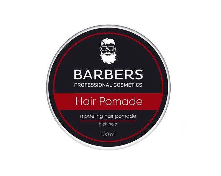 Помада для волос Barbers Modeling Hair Pomade High Hold 100 мл 4823109403079 фото