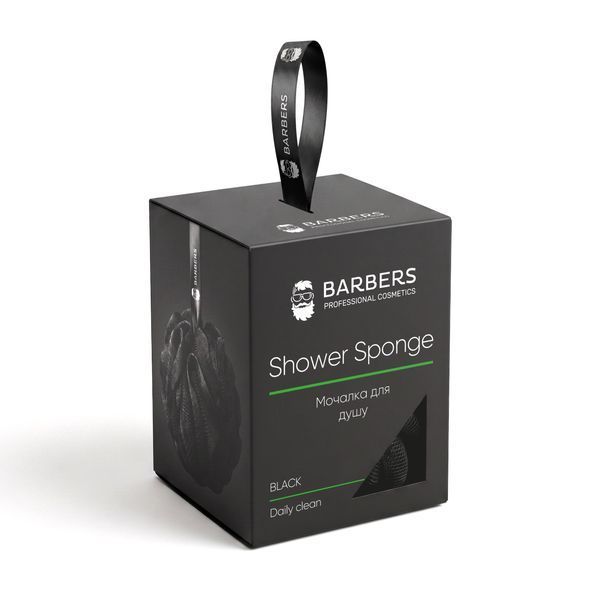 Мочалка для душу Shower Sponge Barbers 4823109414600 фото