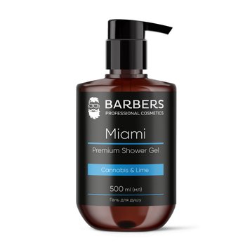 Гель для душа Barbers Miami 500 мл 4823109403048 фото