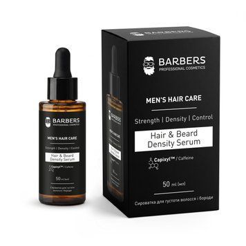 Сироватка&nbsp;для&nbsp;густоти&nbsp;волосся&nbsp;і&nbsp;бороди&nbsp;Barbers&nbsp;Capixyl&nbsp;50&nbsp;мл 4823109414525 фото
